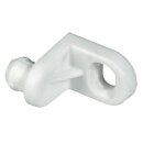 Häfele Rückwandverbinder Rückwandhalter zum Einclipsen der Rückwand 24 mm Kunststoff weiß