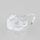 Häfele Spiegelhalter oval Kunststoff transparent...