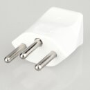 Schutzkontakt-Stecker Schweiz weiß – 250V/10A...