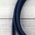 Textilkabel Anschlussleitung Zuleitung 2-5m marineblau mit Schutzkontakt-Winkelstecker