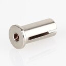 Ms Deckenhalter zylindrisch mit seitlichem Schlitz 2,2 mm M10x1 mm IG