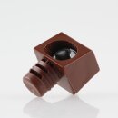 Häfele Korpusverbinder Wandverbinder mit Schraube 14x16 mm Kunststoff braun