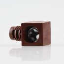 Häfele Korpusverbinder Wandverbinder mit Schraube 14x16 mm Kunststoff braun