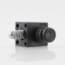 Häfele Korpusverbinder Wandverbinder mit Schraube 14x16 mm Kunststoff schwarz