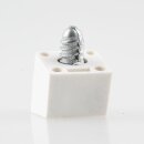 Häfele Korpusverbinder Wandverbinder mit Schraube 14x16 mm Kunststoff weiß