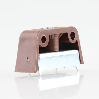 Hfele Korpusverbinder Wandverbinder zum Schrauben 37x15 mm braun