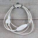 Lampen-Anschlussleitung 2-adrig Wei &ndash; 2 m mit...