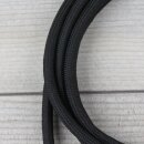 Textilkabel Lampenpendel 1-5m schwarz mit E27 Fassung Kunststoff schwarz