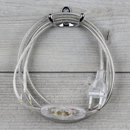 Lampen Anschlussleitung transparent 2 Meter 2-adrig mit...