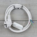 Lampen Anschlussleitung wei 2 Meter 3-adrig mit...