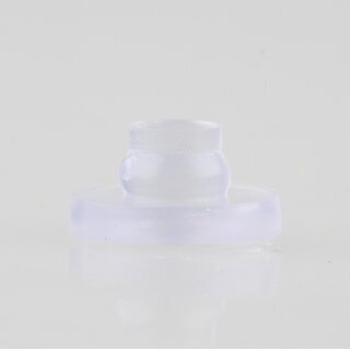 Schutzpuffer Gumminoppen Bodentrger fr Holz, Glasbden oder Glasplatten 16mm Kunststoff transparent