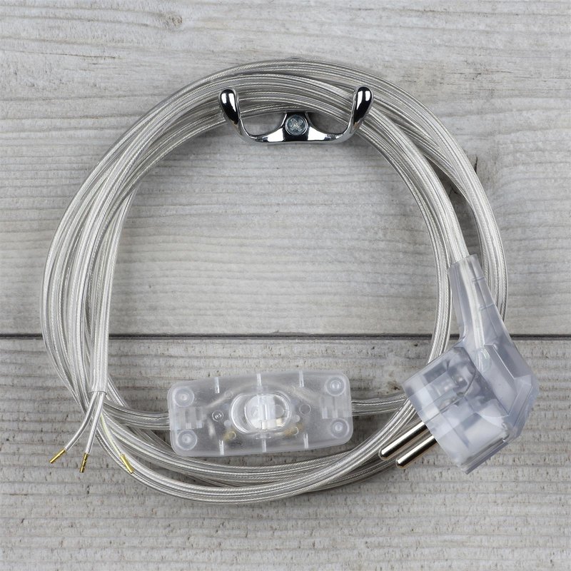 Kabel mit Stecker 2m, 3-adrig, 230V 1,5mm2