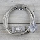 Lampen-Anschlussleitung 3-adrig Transparent &ndash; 2 m...