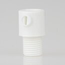 M10x1x10mm Klemmnippel Zugentlastung Wei mit...