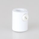 M10x1 Klemmnippel Zugentlastung aus Metall Wei mit...