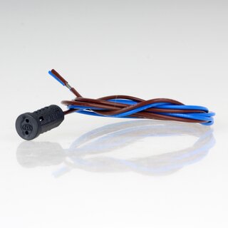 12V Niedervolt G4 Mini Halogen Fassung mit 60cm Silikonkabel