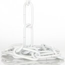 Lampen Metall-Kette 3,8 mm 20x47 | Wei lackiert | Zum...