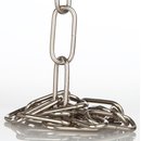 3,8 mm Lampenkette Zierkette 20x47 glatt fr schwere...