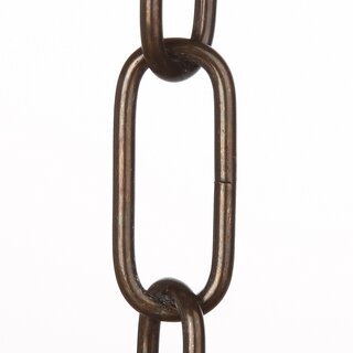 Lampen Metall-Kette 3,8 mm 20x47 | Antik Fum | Zum Aufhngen schwerer Lampen & Kronleuchter | Belastbar bis 18 kg - Meterware