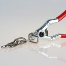 Kettenzange 180 mm | Zum Öffnen & Schließen von Lampenketten | Tauchplastik-Griff