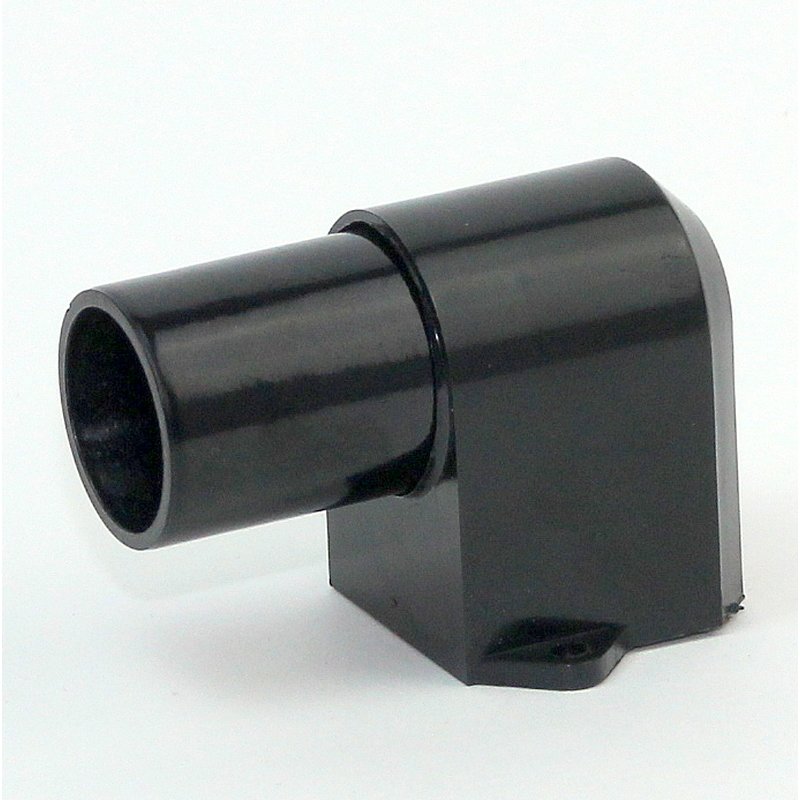 E14 Fassung Kunststoff schwarz mit Metall-Winkel kaufen