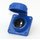 PCE Schutzkontakt-Anbausteckdose NAUTILUS 250V/16A IP66/68 blau
