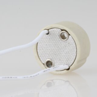 GU10 Halogen-Keramik-Lampenfassung mit 15 cm Silikonleitung 2A/250V maximal 100W