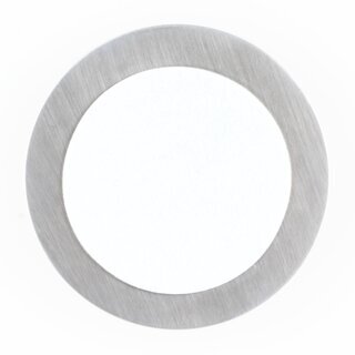 Hfele Symbol Hinweisschild TrschildDrcken 75mm rund Edelstahl matt