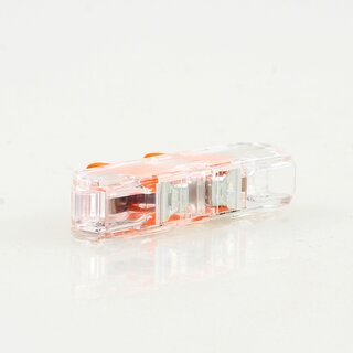 Wago 221-2411 Compact Verbindungsklemme 1-polig transparent fr alle Leiterarten