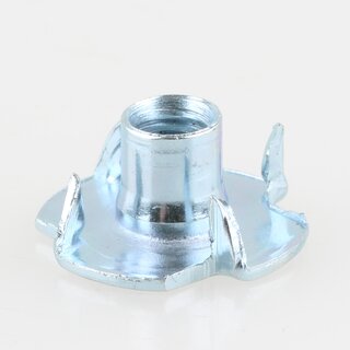 Hfele Einschlagmutter M5 Metall verzinkt,  17 mm, Lnge 7 mm