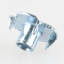 Häfele Einschlagmutter M5 Metall verzinkt, Ø 17 mm, Länge 7 mm