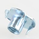 Häfele Einschlagmutter M8 Metall verzinkt, Ø 22,5 mm, Länge 9,5 mm