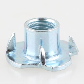 Hfele Einschlagmutter M10 Metall verzinkt,  26 mm, Lnge 11 mm