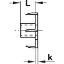 Häfele Einschlagmutter M10 Metall verzinkt, Ø 26 mm, Länge 11 mm
