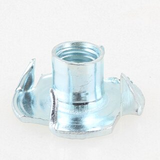 Hfele Einschlagmutter M6 Metall verzinkt,  19 mm, Lnge 8 mm