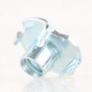 Häfele Einschlagmutter M6 Metall verzinkt, Ø 19 mm, Länge 8 mm