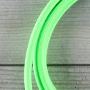 Textilkabel Anschlussleitung Zuleitung 1-5m neon-grün mit Euro-Flachstecker