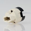 G9 Hochvolt-Halogen-Lampenfassung mit 15 cm PTFE-Leitung,...