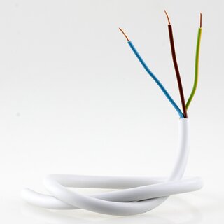 3x2,5mm² NYM-J PVC-Mantelleitung Stromkabel Elektrokabel...