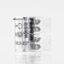 Wago 2273-208 Compact Verbindungsklemme 8-polig transparent/grau für NYM-J Kabel