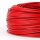 PVC Aderleitung Elektro-Kabel Stromkabel 1x1,5 mm² H07V-K rot (NYA-F) flexibel - Meterware
