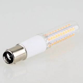 B15d LED Leuchtmittel Lampe 8W T18 3000K 840lm warmwei dimmbar LEDmaxx