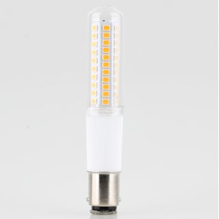B15d LED Leuchtmittel 8,5W T18 3000K warmwei 1100lm &ndash; LEDmaxx