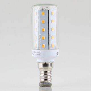 GreenLED Rhrenlampe Leuchtmittel 4W 230V E14 Sockel warmwei