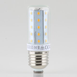 GreenLED E27 LED Rhrenlampe 4W 3000K warmwei 410lm