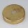 Lampen Abschluß Kaschierung Messing roh 57x11mm mit Mittelloch 10,2mm
