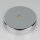 Lampen Abschluß Kaschierung verchromt 57x11mm mit Mittelloch 10,2mm