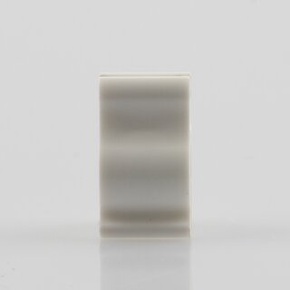Kabelclip Kabelhalter Seilhalter-Clip fr Stahlseile Lampen-Kabel 6.0-7.5mm + Drahtseil 1.0-1.2mm Kunststoff wei