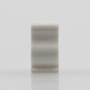 Kabelclip Kabelhalter Seilhalter-Clip für Stahlseile Lampen-Kabel 6.0-7.5mm + Drahtseil 1.0-1.2mm Kunststoff weiß