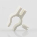 Kabelclip Kabelhalter Seilhalter-Clip für Stahlseile Lampen-Kabel 7.0-8.5mm + Drahtseil 1.0-2.0mm Kunststoff weiß